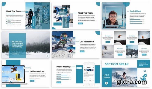 Rectoverso - Adventure Powerpoint and Google Slides Templates