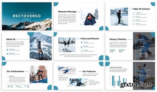 Rectoverso - Adventure Powerpoint and Google Slides Templates