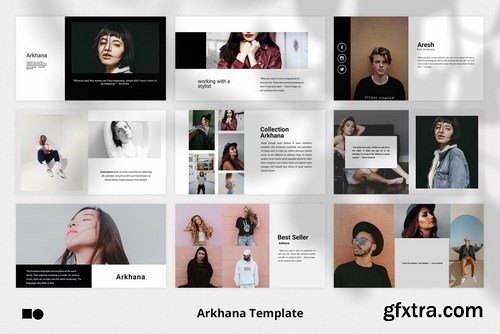 Arkhana - Powerpoint Google Slides and Keynote Templates