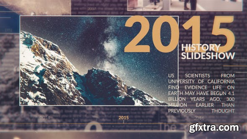 VideoHive Chronological History Slideshow 24048403