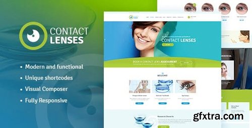 ThemeForest - Contact Lenses v1.2 - Store & Vision Therapy Clinic Doctor WordPress Theme - 17430506