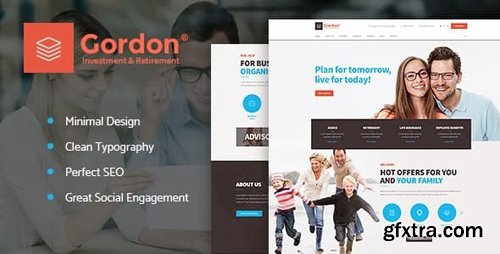 ThemeForest - Gordon v1.1.1 - Investments & Insurance Company WordPress Theme - 19811521