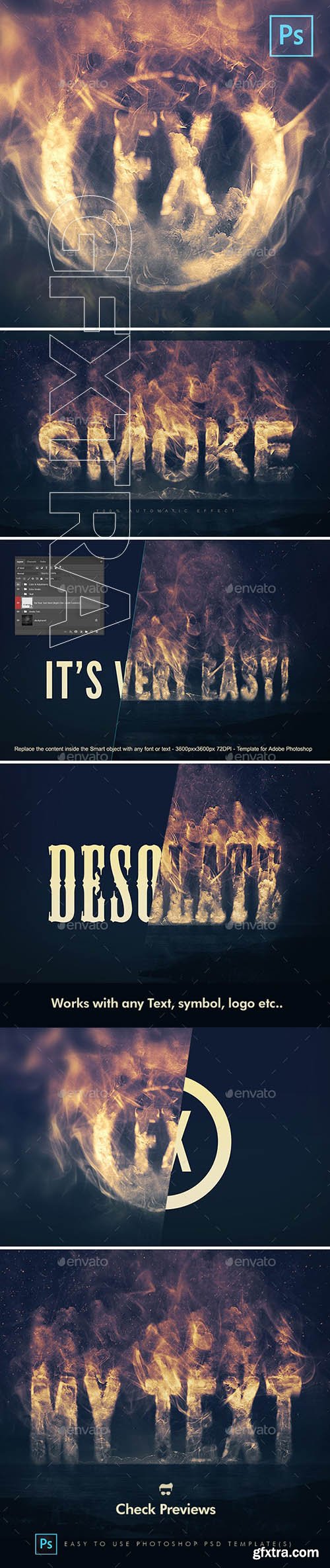 GraphicRiver - Smoke Logo Text Effect 24631385