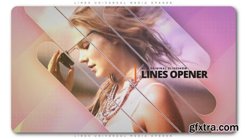 VideoHive Lines Universal Media Opener 22121473