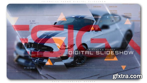 VideoHive Triangles Promo Digital Slideshow 22034725