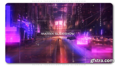 VideoHive Matrix Technology Data Slideshow 22356903