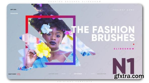 VideoHive Fashion Brushes Slideshow 22554604