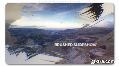 VideoHive Brush Cinematic Slideshow 22883037