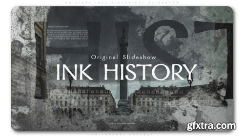 VideoHive Original Inks Historical Slideshow 23013213