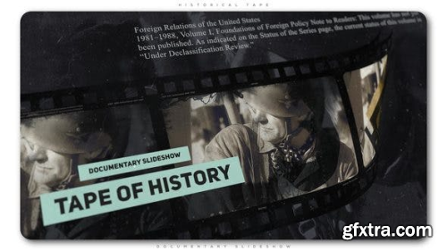 VideoHive Historical Tape Documentary Slideshow 23192599