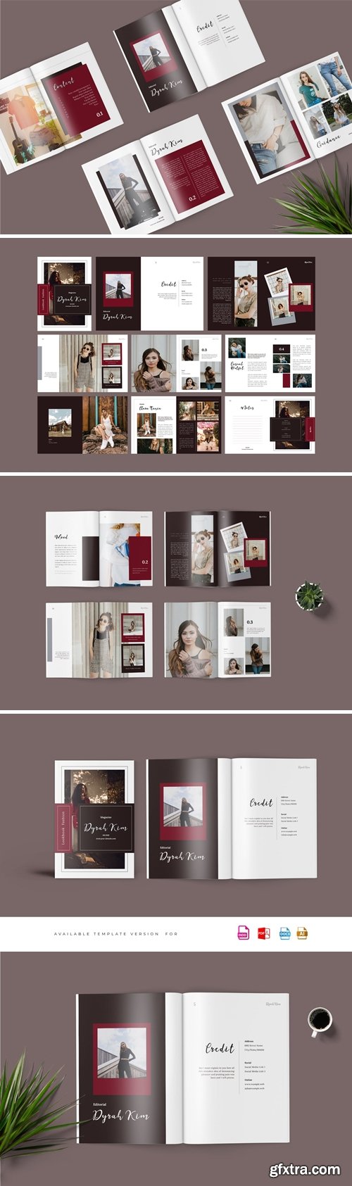 Kim - Lookbook Fashion Template