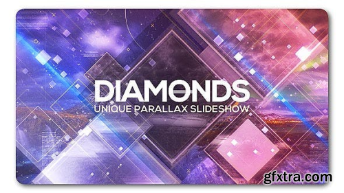 VideoHive Diamonds Unique Parallax Slideshow 19934958