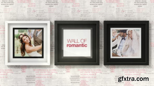 VideoHive Romantic Photo Wall Gallery 15487903