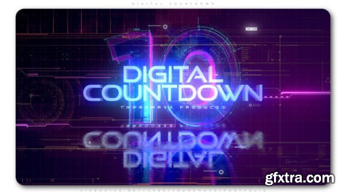 VideoHive Digital Countdown 23709123