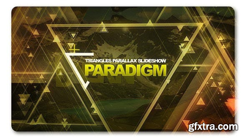 VideoHive Paradigm Triangles Parallax Slideshow 19811475