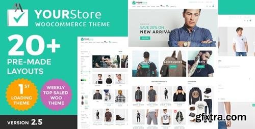 ThemeForest - YourStore v2.5 - Woocommerce theme - 16912793 - NULLED