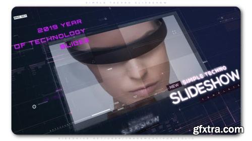 VideoHive Simple Techno Slideshow 23636254