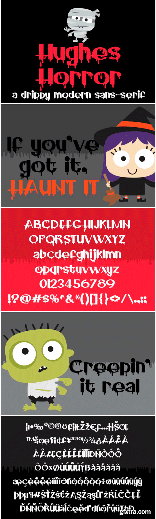 Hughes Horror Font