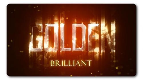 Udemy - Golden Brilliant Logo Reveal