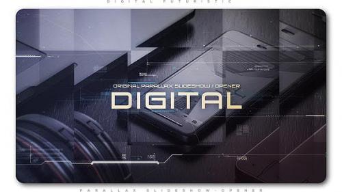 Udemy - Digital Futuristic Parallax Slideshow | Opener