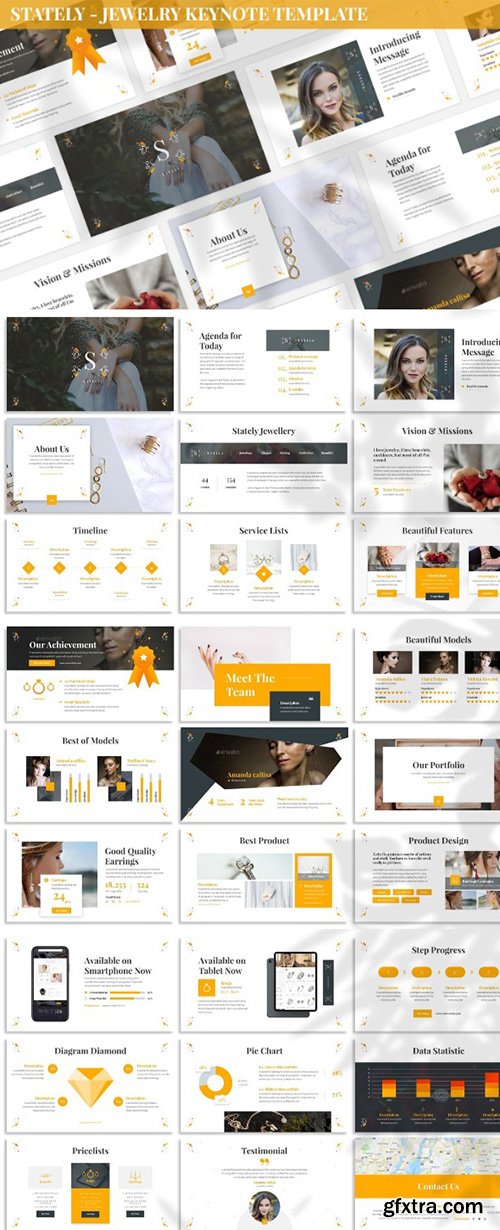 Stately - Jewelry Keynote Template