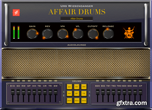 Audiolounge Urs Wiesendanger Rhodes Affair Drums AU VST MacOSX-AwZ