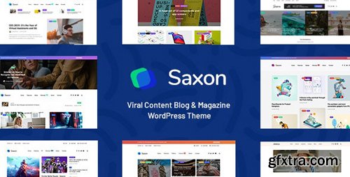 ThemeForest - Saxon v1.7.1 - Viral Content Blog & Magazine Marketing WordPress Theme - 22955117 - NULLED