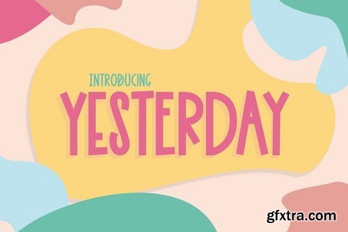 CM - Yesterday Font 4190306