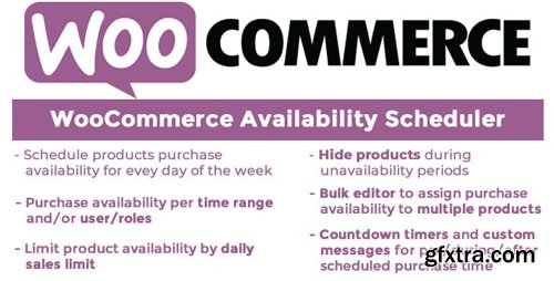 CodeCanyon - WooCommerce Availability Scheduler v9.9 - 11649604