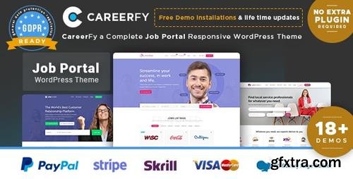 ThemeForest - Careerfy v2.5.4 - Job Board WordPress Theme - 21137053