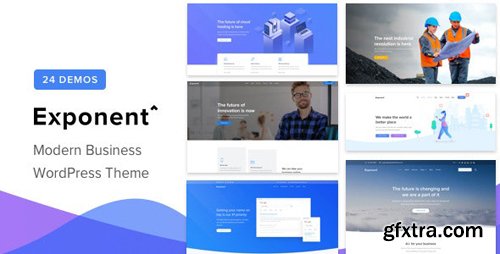 ThemeForest - Exponent v1.2.3 - Modern Multi-Purpose Business WordPress theme - 23211123