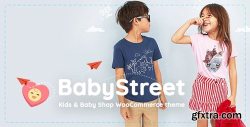 ThemeForest - BabyStreet v1.2.4.2 - WooCommerce Theme for Kids Stores and Baby Shops Clothes and Toys - 23461786