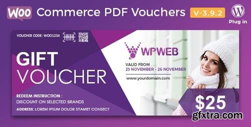 CodeCanyon - WooCommerce PDF Vouchers v3.9.2 - WordPress Plugin - 7392046