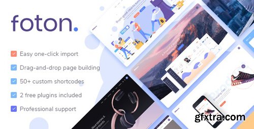 ThemeForest - Foton v1.3 - Software and App Landing Page Theme - 22251705