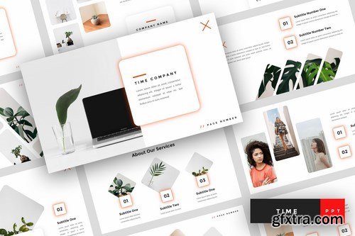 Time - Creative Powerpoint Google Slides and Keynote Templates