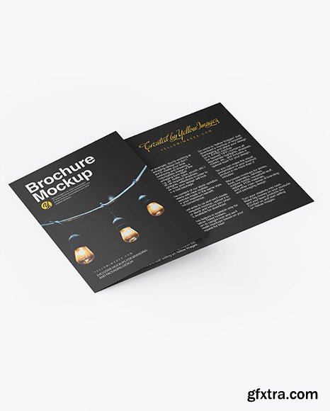 Textured Brochure Mockup 50001