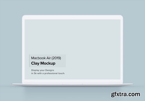 Clay Macbook Air Mockup 1.0