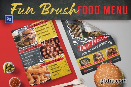 Fun Brush Food Menu