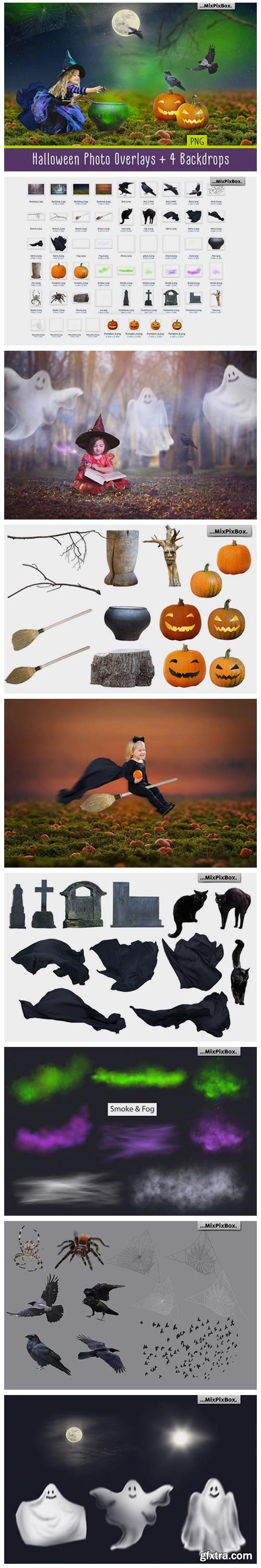 Halloween Photo Overlays 1786549