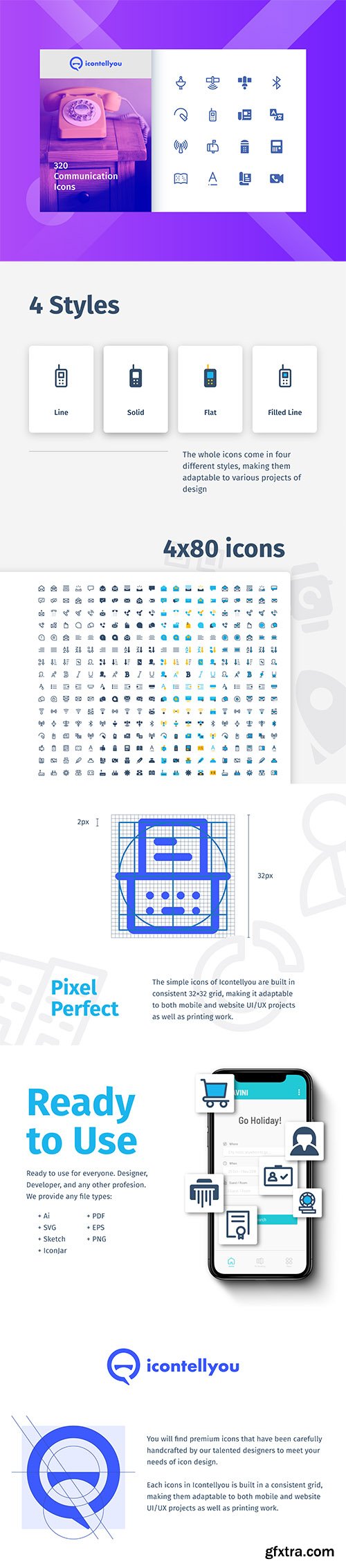 Icontellyou - Communication Icons