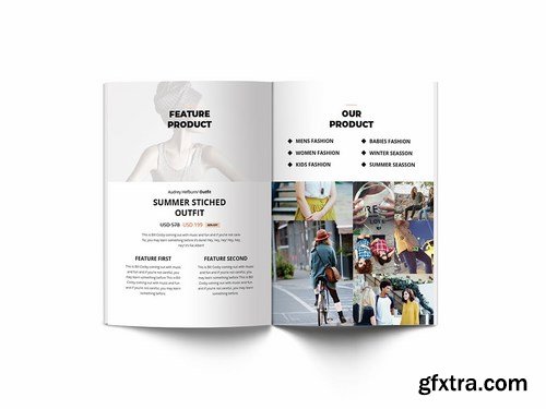 Lookbook A4 Brochure Template