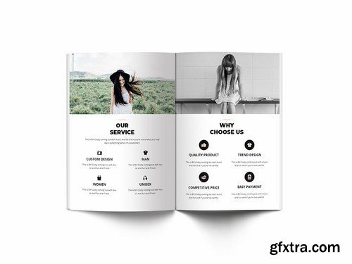 Lookbook A4 Brochure Template