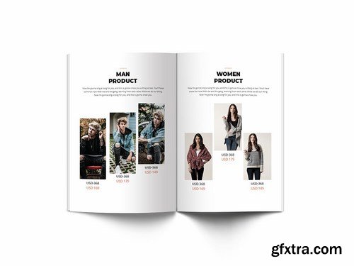 Lookbook A4 Brochure Template