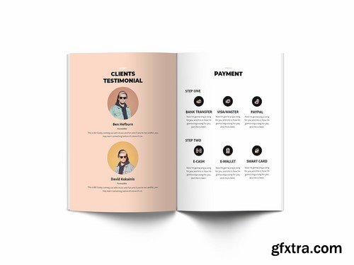 Lookbook A4 Brochure Template