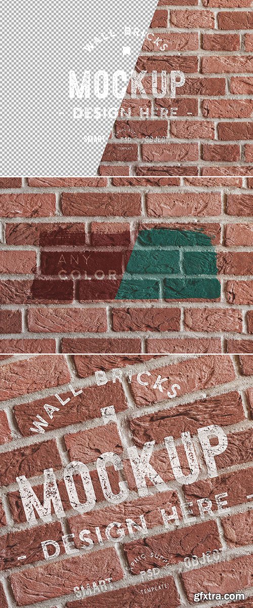 Brick Wall Mockup 295134350