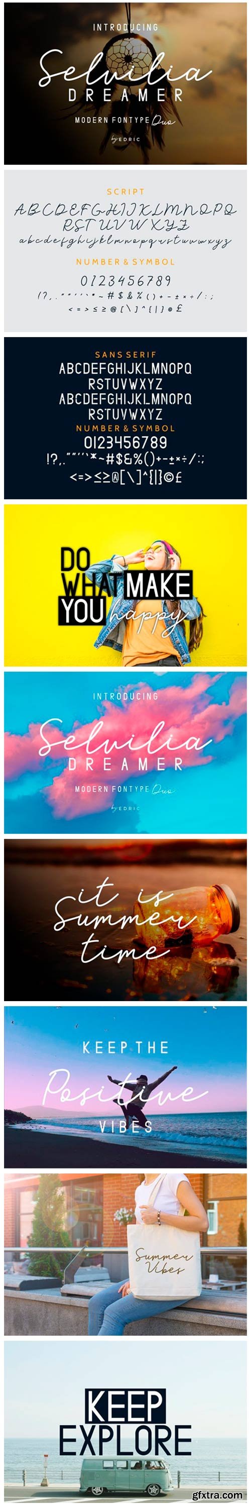 Selvillia Dreamer Font