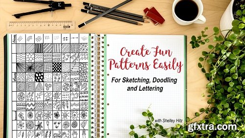 Create Fun Patterns Easily for Sketching, Doodling and Lettering