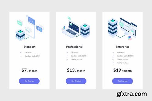 Pricing Table Vol.4