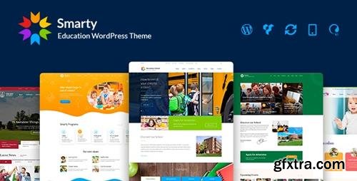 ThemeForest - Smarty v3.3 - School Kindergarten WordPress theme - 15709416