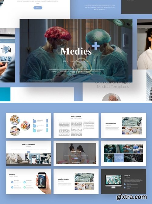 Medies - Medical Powerpoint, Keynote and Google Slides Templates